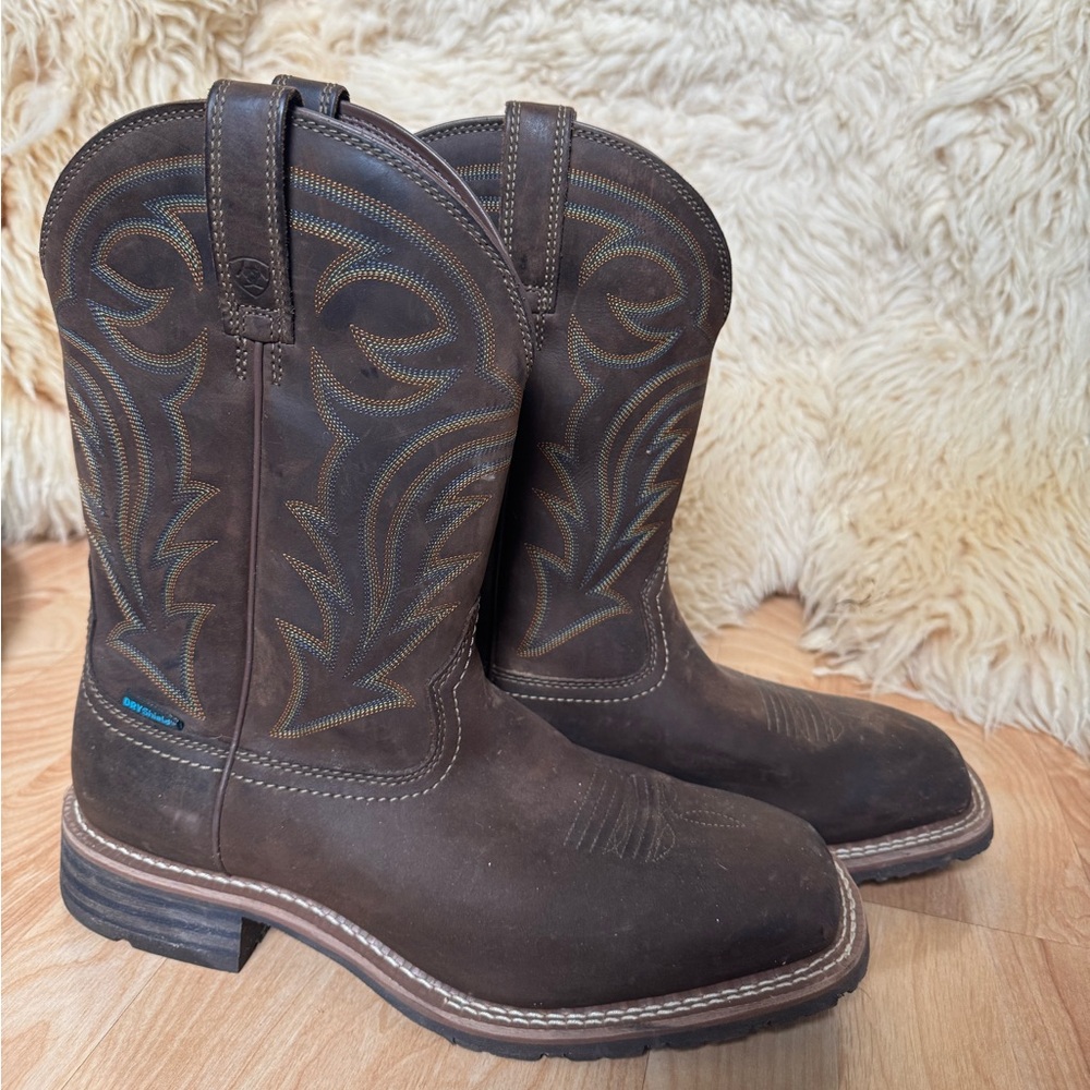 Ariat Men's Hybrid Rancher WST waterproof Western Boots-10014067 sz 12